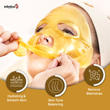 Infinitive Beauty 24K Gold Collagen Crystal Face Mask – Hydrating & Anti-Ageing | Free UK Delivery