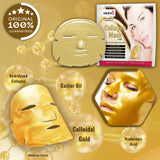Infinitive Beauty 24K Gold Collagen Crystal Face Mask – Hydrating & Anti-Ageing | Free UK Delivery