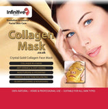 Infinitive Beauty 24K Gold Collagen Crystal Face Mask – Hydrating & Anti-Ageing | Free UK Delivery