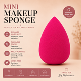 Glamza 10 Piece Makeup Brush Set with Mini Makeup Sponge