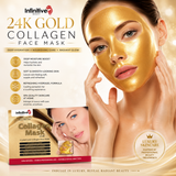 Infinitive Beauty 24K Gold Collagen Crystal Face Mask – Hydrating & Anti-Ageing | Free UK Delivery