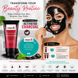 Infinitive Beauty Charcoal Blackhead Black Peel Mask & Teeth Whitening Powder