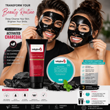 Infinitive Beauty Charcoal Blackhead Black Peel Mask & Teeth Whitening Powder