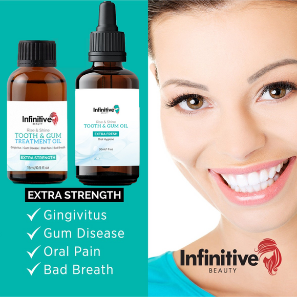 Rise & Shine Tooth and Gum Oil in Extra Strength & Extra Fresh - 15ml & 30ml